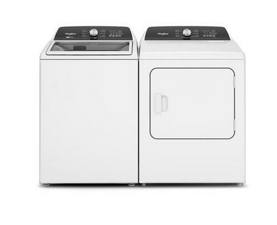 Whirlpool® 5.4 - 5.5 Cu. Ft. I.E.C. Capacity Top Load Washer with Removable Agitator - WTW5057LW