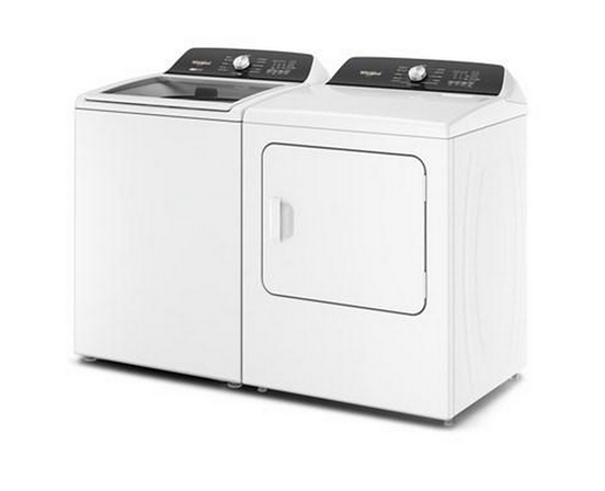 Whirlpool® 5.4 - 5.5 Cu. Ft. I.E.C. Capacity Top Load Washer with Removable Agitator - WTW5057LW