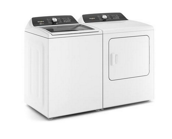 Whirlpool® 5.4 - 5.5 Cu. Ft. I.E.C. Capacity Top Load Washer with Removable Agitator - WTW5057LW