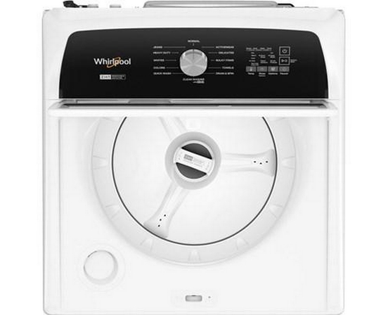 Whirlpool® 5.4 - 5.5 Cu. Ft. I.E.C. Capacity Top Load Washer with Removable Agitator - WTW5057LW