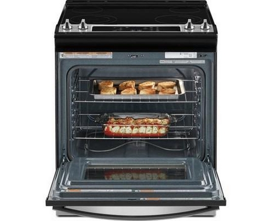 Whirlpool 30-Inch Slide-In Electric Range With Frozen Bake™ Technology - YWEE515S0LS