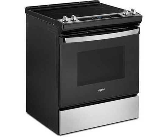 Whirlpool 30-Inch Slide-In Electric Range With Frozen Bake™ Technology - YWEE515S0LS