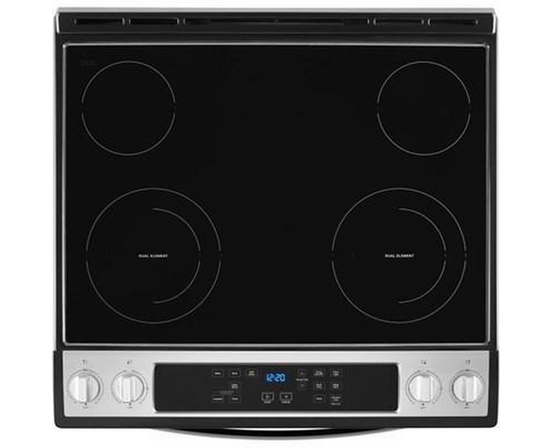 Whirlpool 30-Inch Slide-In Electric Range With Frozen Bake™ Technology - YWEE515S0LS
