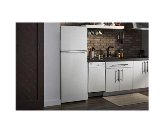 Whirlpool 24-Inch, 12.9 Cu.Ft. Freestanding Top Freezer Refrigerator - WRT313CZLW