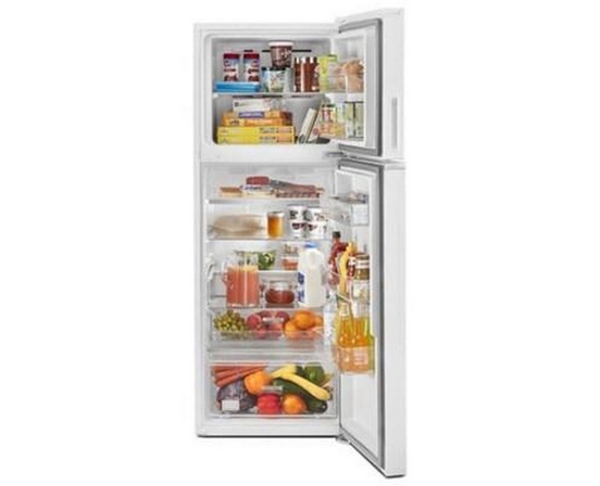 Whirlpool 24-Inch, 12.9 Cu.Ft. Freestanding Top Freezer Refrigerator - WRT313CZLW