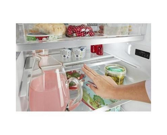 Whirlpool 24-Inch, 12.9 Cu.Ft. Freestanding Top Freezer Refrigerator - WRT313CZLW