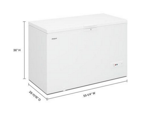 Whirlpool 16 Cu.Ft. Chest Freezer - WZC5216LW