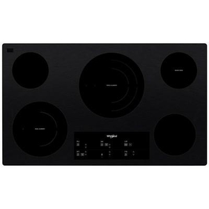 Whirlpool 36-Inch, Built-In Electric Cooktop With Flexheat™ Element - WCE97US6KB