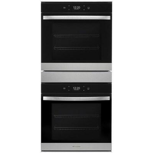Whirlpool 24-Inch, 5.8 Cu. Ft.  Double Wall Oven With True Convection Technology - WOD52ES4MZ