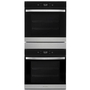 Whirlpool 24-Inch, 5.8 Cu. Ft.  Double Wall Oven With True Convection Technology - WOD52ES4MZ