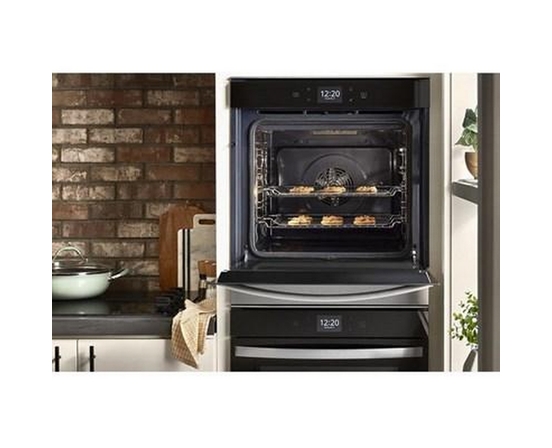 Whirlpool 24-Inch, 5.8 Cu. Ft.  Double Wall Oven With True Convection Technology - WOD52ES4MZ