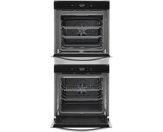 Whirlpool 24-Inch, 5.8 Cu. Ft.  Double Wall Oven With True Convection Technology - WOD52ES4MZ