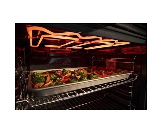 Whirlpool 24-Inch, 5.8 Cu. Ft.  Double Wall Oven With True Convection Technology - WOD52ES4MZ