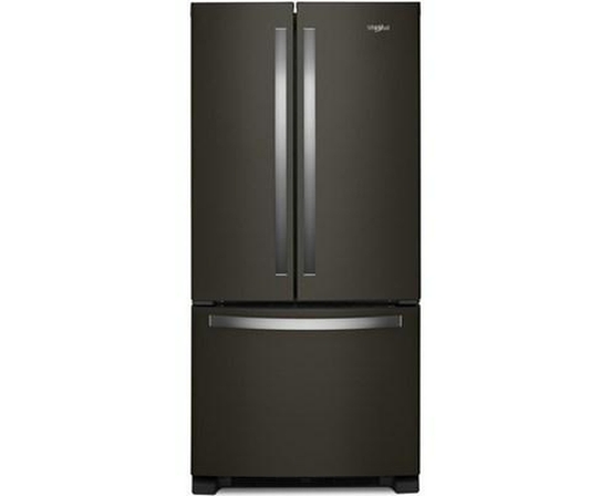 Whirlpool 33-Inch, 22.1 Cu. Ft. Freestanding French 3-Door Refrigerator With Factory Installed Ice Maker - WRFF5333PV