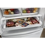 Whirlpool 33-Inch, 22.1 Cu. Ft. Freestanding French 3-Door Refrigerator With Factory Installed Ice Maker - WRFF5333PV