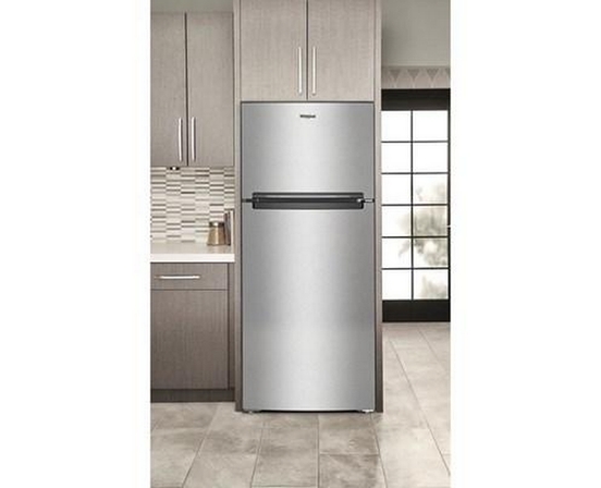 Whirlpool 28-Inch, 16.6 Cu. Ft. Freestanding Top Freezer Refrigerator - WRTX5028PM