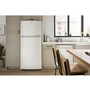 Whirlpool 28-Inch, 16.6 Cu. Ft. Freestanding Top Freezer Refrigerator - WRTX5028PW