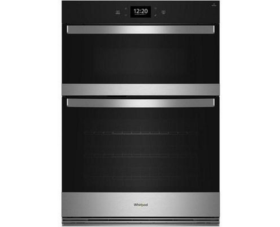 Whirlpool 30-Inch 5.0 Cu. Ft Main Oven Capacity Combo Wall Oven With Microwave Oven - WOEC7030PZ