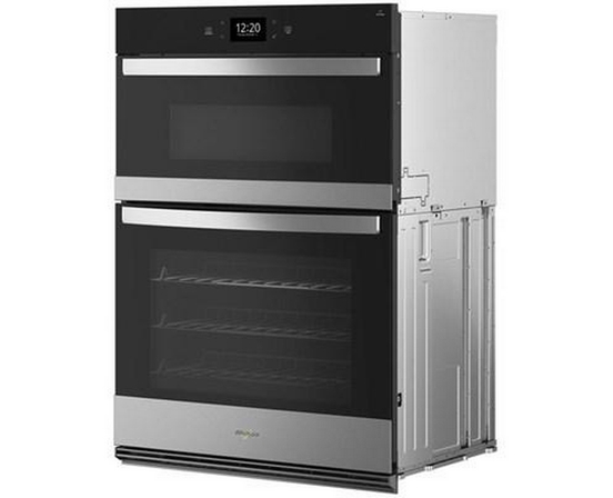 Whirlpool 30-Inch 5.0 Cu. Ft Main Oven Capacity Combo Wall Oven With Microwave Oven - WOEC7030PZ