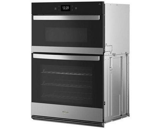 Whirlpool 27-Inch 4.3 Cu. Ft. Wall Oven Microwave Combo With Air Fry - WOEC7027PZ