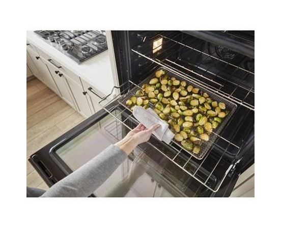 Whirlpool 27-Inch 4.3 Cu. Ft. Wall Oven Microwave Combo With Air Fry - WOEC7027PZ