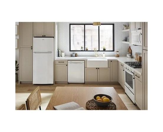 Whirlpool 28-Inch Freestanding Top Freezer Refrigerator - WRTX5328PW