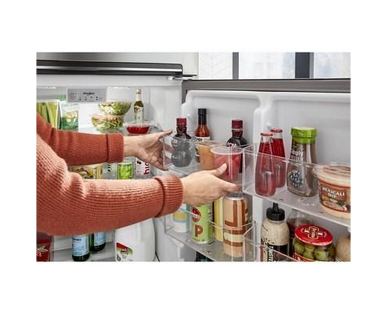 Whirlpool 28-Inch Freestanding Top Freezer Refrigerator - WRTX5328PW