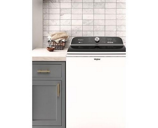 Whirlpool 6.0-6.1 Cu. Ft. Whirlpool® Top Load Washer with Removable Agitator - WTW6157PW