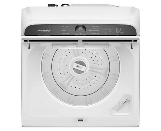 Whirlpool 6.0-6.1 Cu. Ft. Whirlpool® Top Load Washer with Removable Agitator - WTW6157PW