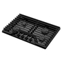 Whirlpool 30-Inch Built-In Gas Cooktop With Ez-2-Lift™ Hinged Cast-Iron Grates - WCGK5030PB
