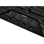 Whirlpool 30-Inch Built-In Gas Cooktop With Ez-2-Lift™ Hinged Cast-Iron Grates - WCGK5030PB