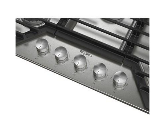 Whirlpool 30-Inch Built-In Gas Cooktop With Speedheat™ Burner - WCGK7030PS