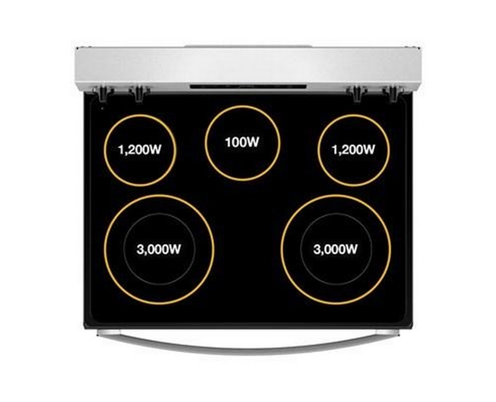 Whirlpool 30-Inch Freestanding Electric Range - YWFES3330RZ