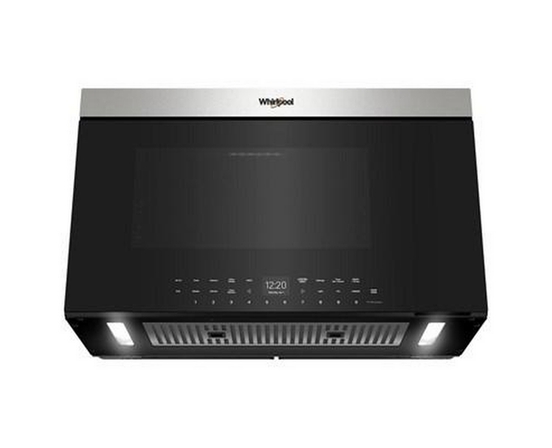 Whirlpool 30-Inch, 1.1 Cu. Ft. Over-The-Range Microwave Oven With Air Fry Technology - YWMMF7330RZ