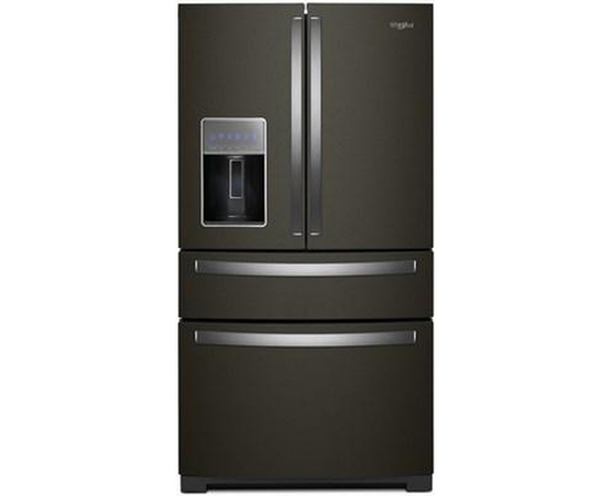 Whirlpool 36-Inch, 26.2 Cu. Ft. French 4-Door Refrigerator With External Water And Ice Dispensing System - WRMF7736PV
