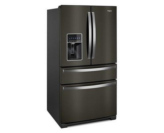 Whirlpool 36-Inch, 26.2 Cu. Ft. French 4-Door Refrigerator With External Water And Ice Dispensing System - WRMF7736PV