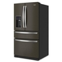 Whirlpool 36-Inch, 26.2 Cu. Ft. French 4-Door Refrigerator With External Water And Ice Dispensing System - WRMF7736PV
