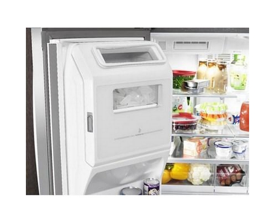 Whirlpool 36-Inch, 26.2 Cu. Ft. French 4-Door Refrigerator With External Water And Ice Dispensing System - WRMF7736PV