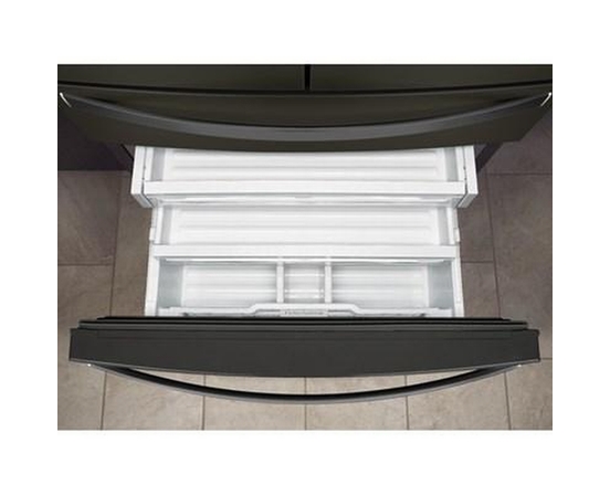 Whirlpool 36-Inch, 26.2 Cu. Ft. French 4-Door Refrigerator With External Water And Ice Dispensing System - WRMF7736PV