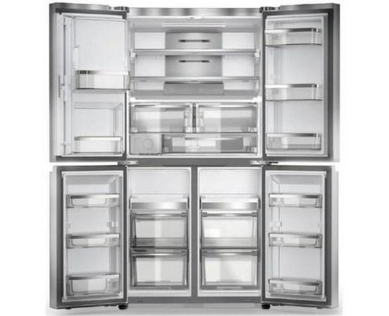 Whirlpool 36-Inch Counter-Depth 4-Door Refrigerator With Ice Maker - WRQC7836RZ