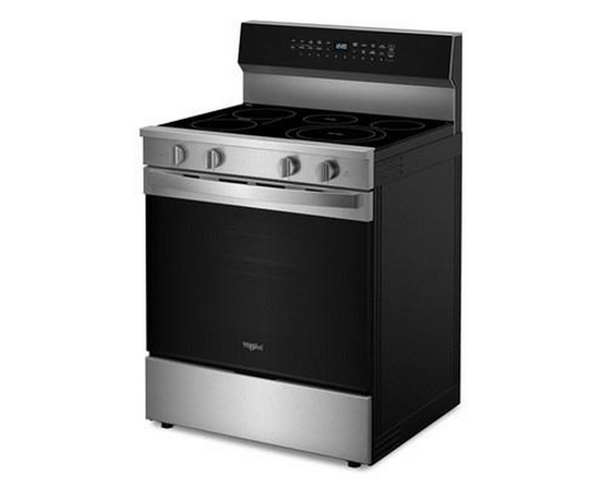 Whirlpool 30-Inch Freestanding Electric Range With Air Cooking Technology - YWFES7530RZ
