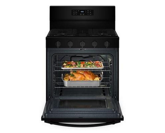 Whirlpool 30-Inch Freestanding Gas Range With Air Fry Technology - WFGS5030RB