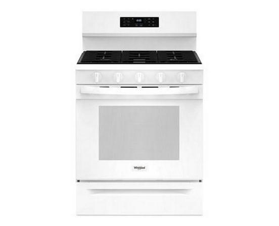 Whirlpool 30-Inch Freestanding Gas Range With Air Fry Technology - WFGS5030RW