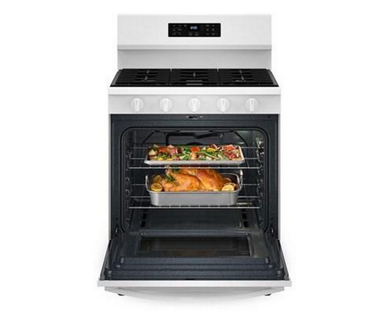 Whirlpool 30-Inch Freestanding Gas Range With Air Fry Technology - WFGS5030RW