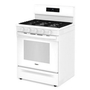 Whirlpool 30-Inch Freestanding Gas Range With Air Fry Technology - WFGS5030RW