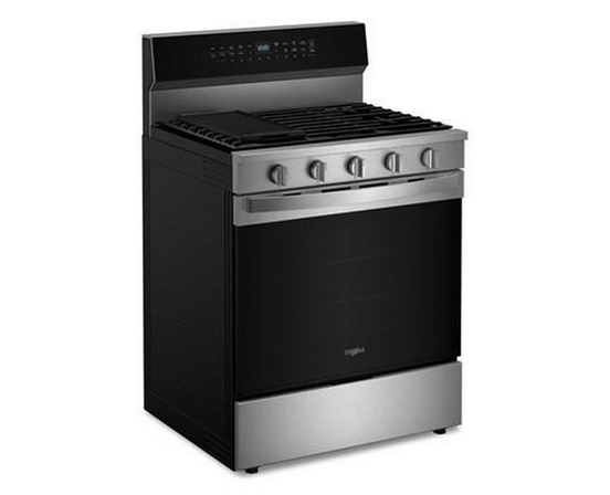 Whirlpool 30-Inch Freestanding Gas Range With Air Fry Technology - WFGS7530RZ