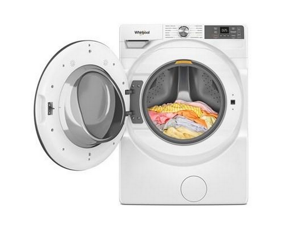 Whirlpool® 5.2 cu. ft. I.E.C. Smart Front Load ENERGY STAR® Certified Washer with FreshFlow™ Vent System - WFW5720RW