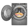 Whirlpool® 5.8 cu. ft. I.E.C. Smart Front Load ENERGY STAR® Certified Washer with FreshFlow™ Vent System and AI Intelligent Wash - WFW6720RR