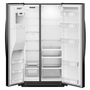 Whirlpool 36-Inch, 21 Cu. Ft. Side-By-Side Refrigerator With Water And Ice Dispenser - WRSC5536RB