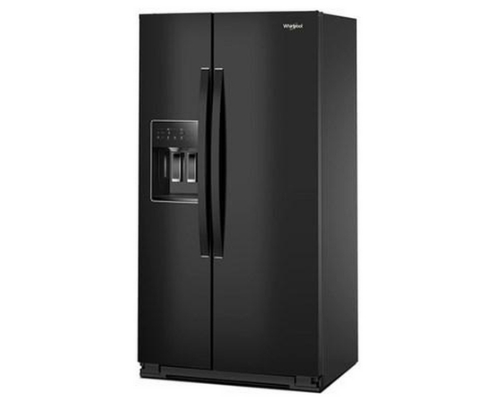 Whirlpool 36-Inch, 21 Cu. Ft. Side-By-Side Refrigerator With Water And Ice Dispenser - WRSC5536RV